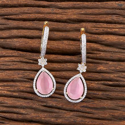 Cubic Zirconia Classic Bali With 2 Tone Plating