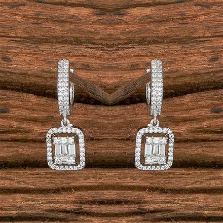Luxury Baguette-Cut Zircon Rectangle Dangle Earring