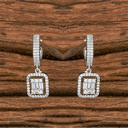 Cubic Zirconia Bali With Black 2 Tone Rhodium Plating