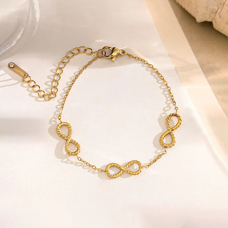 Infinity Glow Anti-Tarnish Bracelet