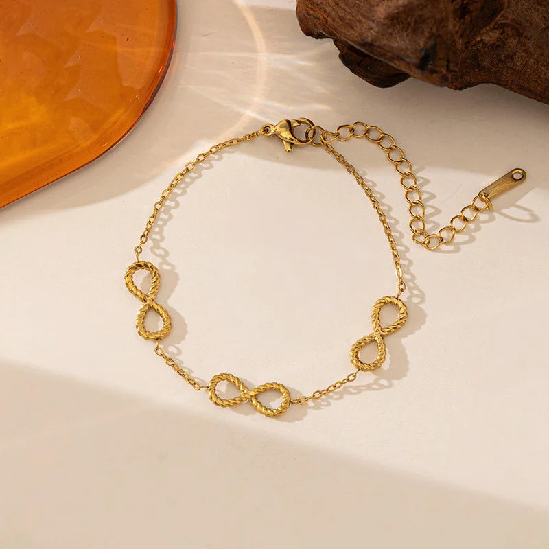 Infinity Glow Anti-Tarnish Bracelet