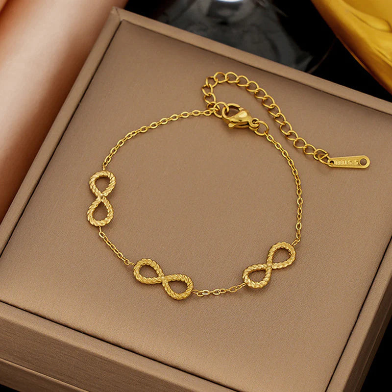 Infinity Glow Anti-Tarnish Bracelet