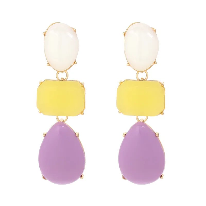 Pastel Pop Triple Drop Earring