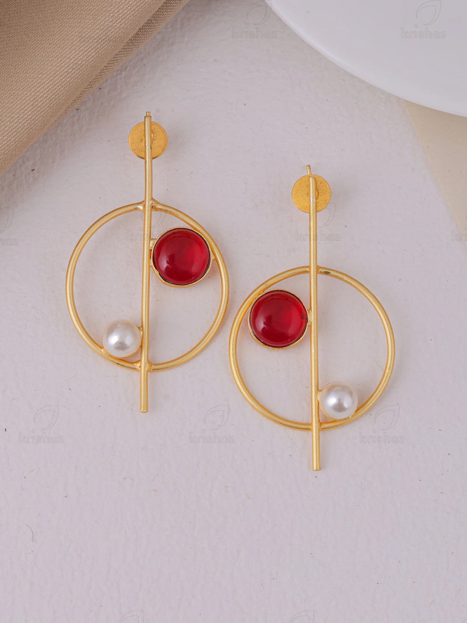 Galaxy Gold Stud Earring