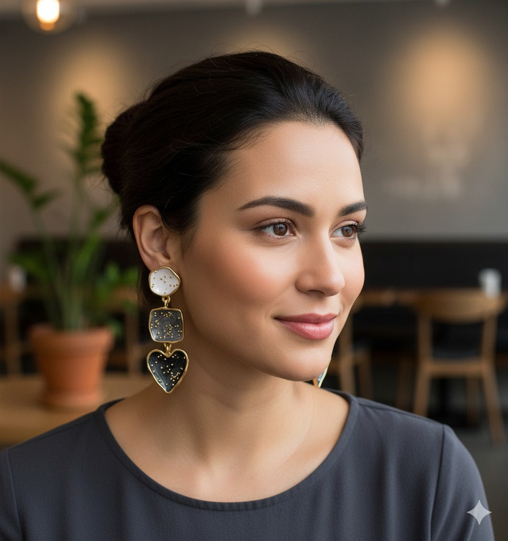 Pastel Romance Triple Drop Earring