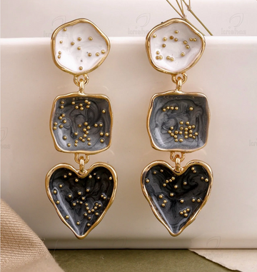 Pastel Romance Triple Drop Earring