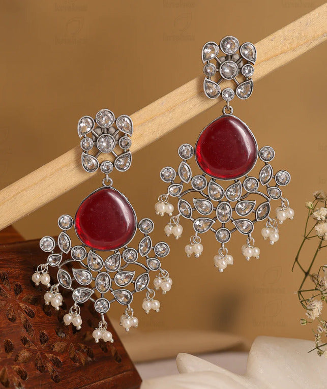Traditional Polki Bridal Earring